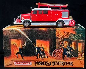 Matchbox 38 1938 Mercedes-Benz KS15 Fire Truck Detailed MOY YFE07 1:43 Red - Picture 1 of 4