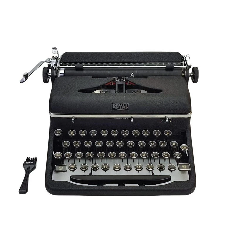 Antique Royal Typewriter In Antique Mercantile, Trade & Factory