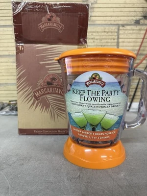 NUEVO Tarro para hacer brebaje congelado Margaritaville AD3800 naranja Foto 1 de 4