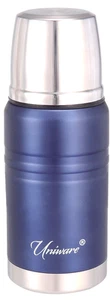 Stainless Steel Vacuum Flask Bottle, 350ml, Gold High Quality IN BLUE. - Picture 1 of 2