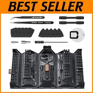 Compact Magnetic Screwdriver Set with 180 Precision Bits - Perfect for Repairs - Picture 1 of 11