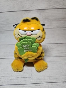 VTG IRISH Garfield Plüsch-1981- 7.25" - St. Paddy's Day Garfield, Let's Get Irish - Bild 1 von 9