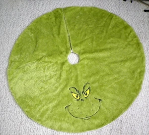 The Grinch Furry Face Dr. Zeuss Weihnachtsbaum Rock 48" von Ruz - Bild 1 von 8
