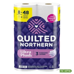 Gestepptes Northern Ultra Plüsch Toilettenpapier, 8 Super - Bild 1 von 7