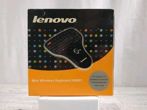 *NEW* Lenovo Multimedia Remote N5901 Mini Wireless Keyboard + dongle box papers - Picture 1 of 9