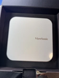 ViewSonic M2e Desktop projector 400 ANSI lumens LED 1080p (1920x1080) Never Used - Picture 1 of 9