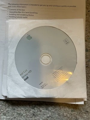 Apple Final Cut Express HD Version 3 upgrade & more - Image 1 of 2