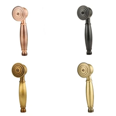 Abnehmbar Dauerhaft Kraftvoll Neu Duschkopf Abnehmbar Chrom Jahrgang Messing - Bild 1 von 4