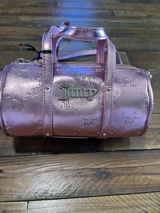 Juicy couture Rosie mini barrel pink metallic Crossbody bag NWT - Picture 1 of 14