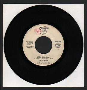 7" LED ZEPPELIN ROCK AND ROLL / THE TRAMPS DISCO INFERNO PROMO JUKE BOX ITALY  - Bild 1 von 1