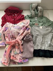 5 Piece Bundle Girls Sz 3/4T Various Brands See Pics Winter All Good Brands - Picture 1 of 10