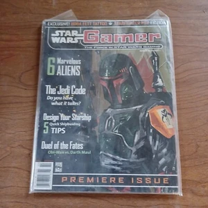WotC: Star Wars Gaming Magazine - STAR WARS GAMER # 1 sealed - Picture 1 of 1