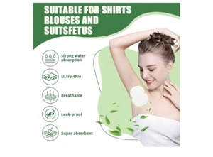 New 90 Underarm Armpit Sweat Pads Stickers Shield Guard Absorbing Disposable - Picture 1 of 4