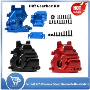 Diff Gearbox For 1/8 1/7 6S Arrma Felony Kraton Endless Mojave Outcast Talion RC - Picture 1 of 36