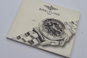 Breitling Instruction Manuelle B1 B-1 Anciens Version - Photo 1 sur 1