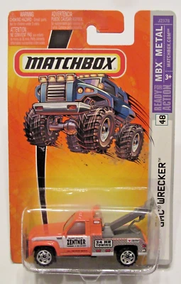 MATCHBOX 2006 MBX METAL GMC WRECKER ORANGE #48 - Image 1 of 4
