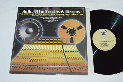 AUDIO / VIDEO SOUNDTRACK MASTERS Music Effects Library LP 1983 Passport PL-5025 - Image 1 of 4