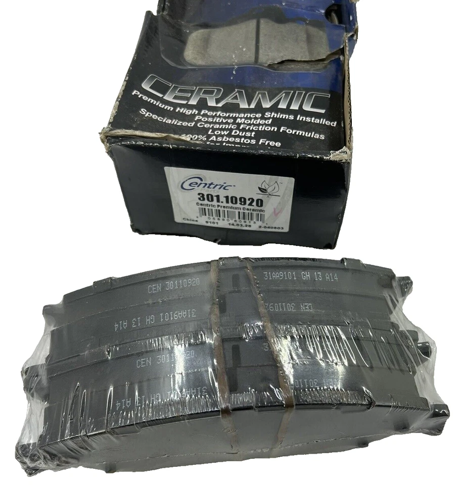 JUEGO PASTILLAS FRENO DISCO DELANTERO CÉNTRICO 301.10920 Cadillac Escalade GM Silverado GMC Se Foto 1 de 4