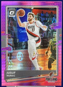 NBA Donruss Optic 2020-21 JUSUF NURKIC TRAIL BLAZERS HYPER PINK PRIZM Parallel - Bild 1 von 2