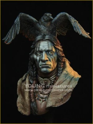 Young Miniatures - Raven Sorcerer   - 1/10th Resin Bust - YH1862 - Image 1 of 4