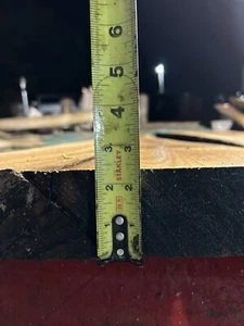 LIVE EDGE RED OAK SLAB RIVER TABLE DIY 2.5” X 11” X 11’ CUT HARDWOOD LUMBER USA - Picture 1 of 24