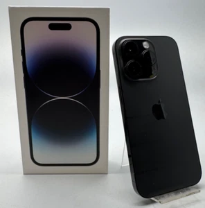 Apple iPhone 14 Pro - 128GB - Space Black (Unlocked) A2890 (114297 - ALH) - Afbeelding 1 van 5