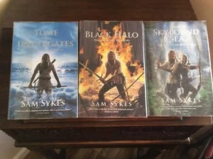 THE AEON'S GATE Trilogy: Bks. 1-3, Sam Sykes SIGNED/LINED 1st prints US PBOs - Picture 1 of 8