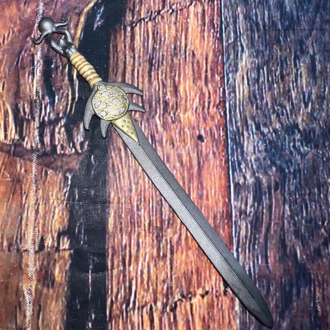 2000 AD ReAction Collector's Series SLAINE Mac Roth 6" Figure Accessory SWORD Cover