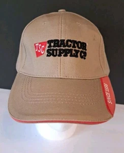 Cappello Berretto Fornitura Trattore TSC Regolabile Strapback Tesa Spessa Tan Classic - Foto 1 di 9