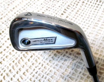 Nicklaus IRON MAX JNS 4 Iron 38.5" RH ~ Crank-Shaft Stiff Flex Steel Shaft - Image 1 of 4
