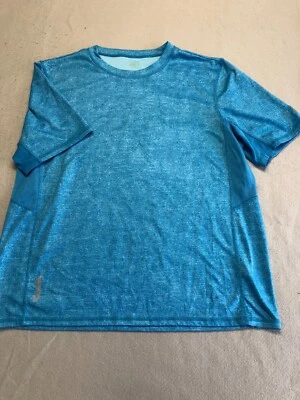 Camisa ZeroXposure Para Hombre Grande Extra Azul Tejido Brezo Ropa Activa Informal Foto 1 de 4