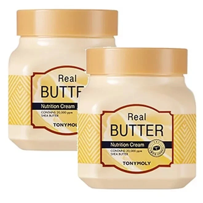 TONYMOLY Real Butter Nutrition Cream - 320ml (10.82oz) x 2pcs -Deep Moisturizing - Image 1 of 1