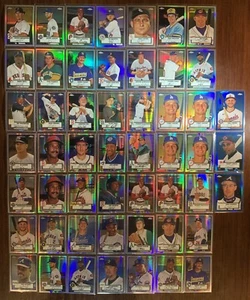 2021 Topps Chrome Platinum Anniversary SP Refractor Prism Parallel 52 Card Lot - Picture 1 of 1