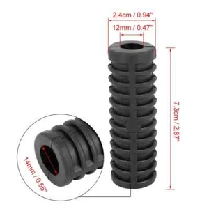 12mm Diameter Gear Shifter Kick Start Lever Rubber Universal for Motorcycle - Picture 1 of 4