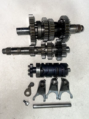 Yamaha XT250 2020 08-23 transmisión contador principal eje cambio de marcha horquillas de tambor Foto 1 de 4