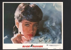 Sean Young - Tarjeta de vestíbulo autógrafa firmada - Blade Runner - Imagen 1 de 1