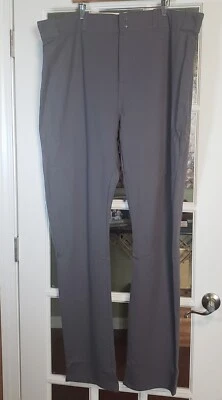 PANTALONES DE BÉISBOL/SOFTBOL ELITE PARA HOMBRE DOBLADILLO LARGO ABIERTO GRIS MEDIO SÓLIDO Talla 48 Foto 1 de 4