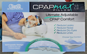 CPAP Max 2.0 PILLOW Ultimate Comfort Adjustable 2.0 White Contour Products New