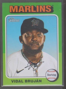 2024 Topps Heritage #703: Vidal Brujan SHORT PRINT - Bild 1 von 1