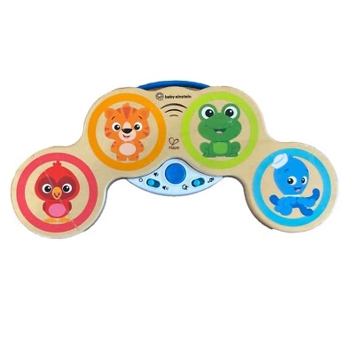 Baby Einstein Hape Magic Touch Drum for Toddlers Preschool Educational Wooden - Image 1 of 4