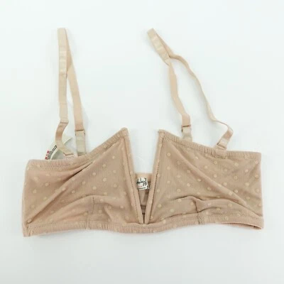 Sujetador Free People Intimately Sierra Bandeau Antiguo Concha Beige Talla S Pequeño Nuevo  Foto 1 de 4