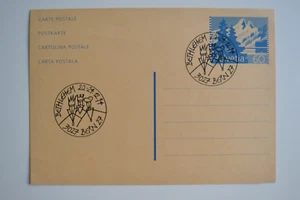 Postcard Switzerland 1994 Postal Stationery Bethlehem-Bern Pictorial Cancel - Picture 1 of 4