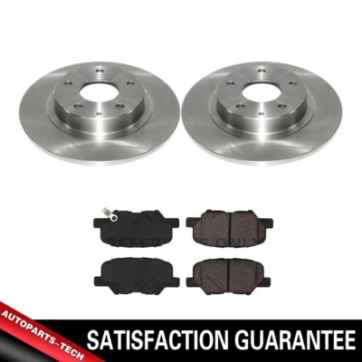 Rotores de freno traseros y pastillas de freno de cerámica para Mazda 2014-2015 6 Foto 1 de 4