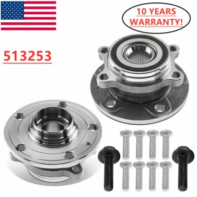 Bujes de cojinete de rueda delantera 2 piezas para Audi TT A3 Quattro VW Passat Jetta CC GTI Golf Foto 1 de 4