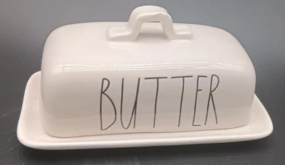 Rae Dunn Butter Dish With Lid~Artisan Collection By Magenta - Image 1 of 4