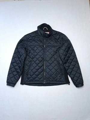 Slam Men's Quilted Windproof Waterproof Jacket Size XL Black - Immagine 1 di 4