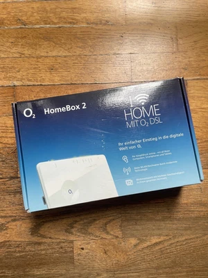 O2 Homebox 2, für DSL, NEU UND OVP, bisher nicht genutzt da nicht gebraucht - Bild 1 von 4