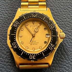 Tag Heuer 3000 Professional 937.406 Quartz Men's Watch from JP - Picture 1 of 5