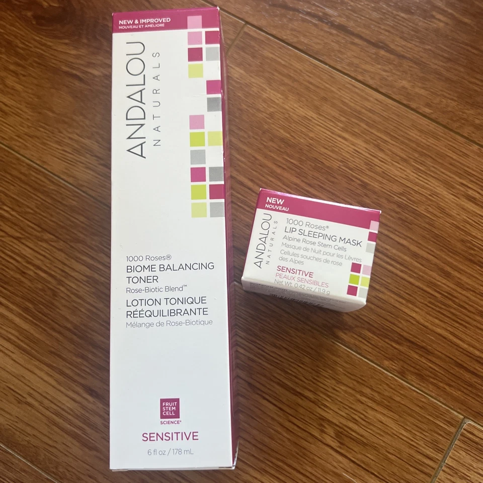 Andalou Naturals 1000 Roses Floral Toner Sensitive 6 FL Oz