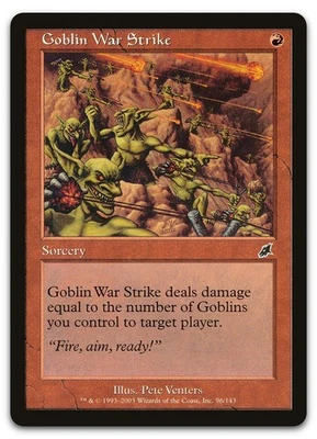 Goblin War Strike #96 (LP) Scourge SCG Magic MTG - Image 1 of 2